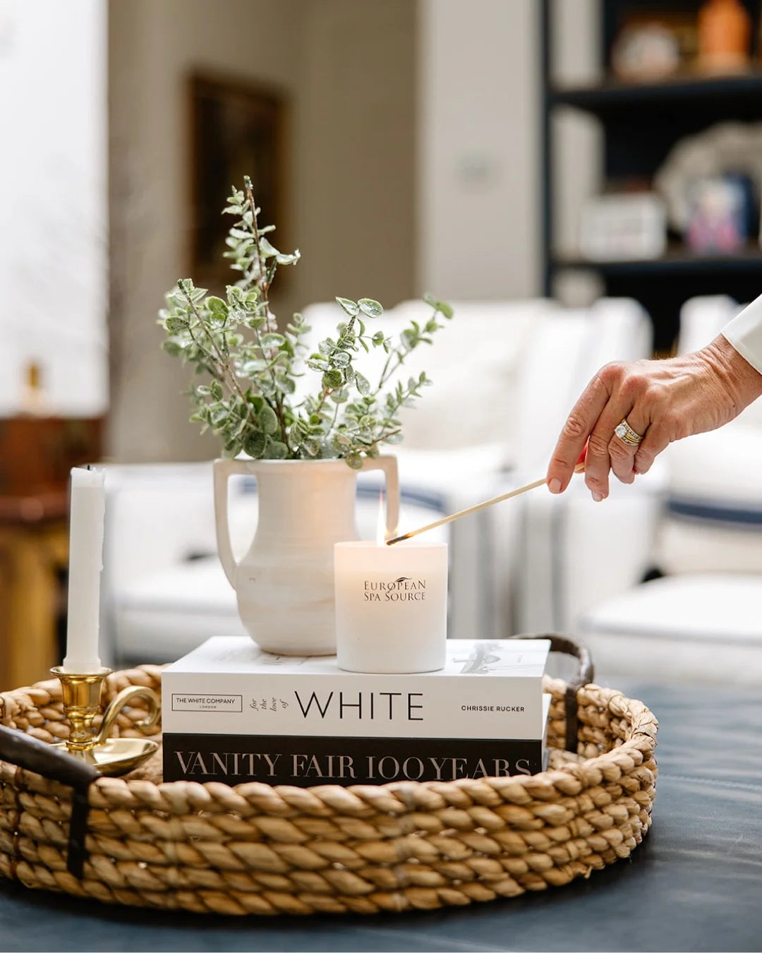 European Spa Source French Lavender Luxury Candle