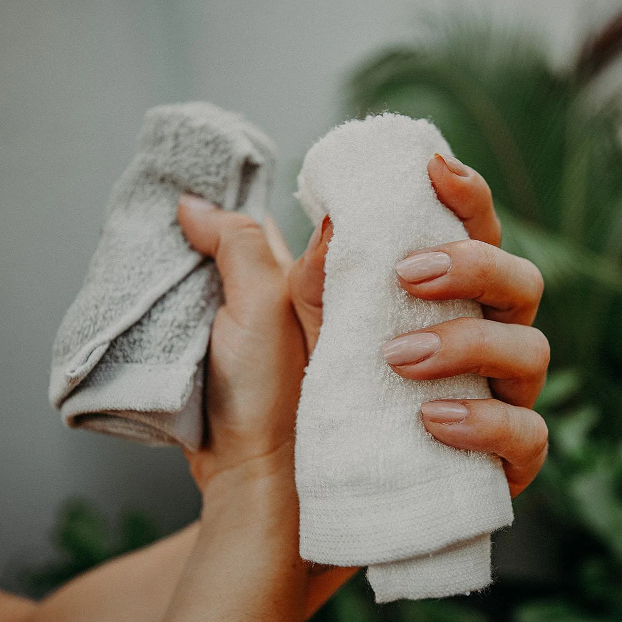 Tayvada Bamboo Washcloth Set - 6 Pieces