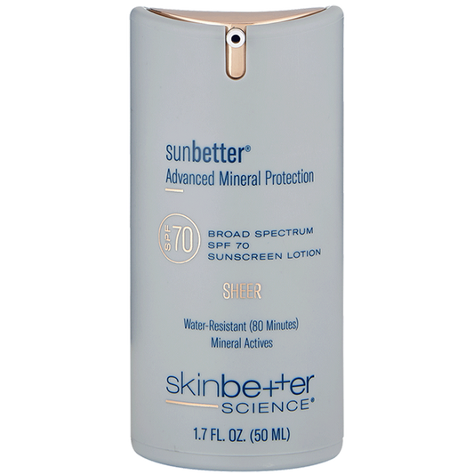 skinbetter science sunbetter SHEER SPF 70 Sunscreen Lotion