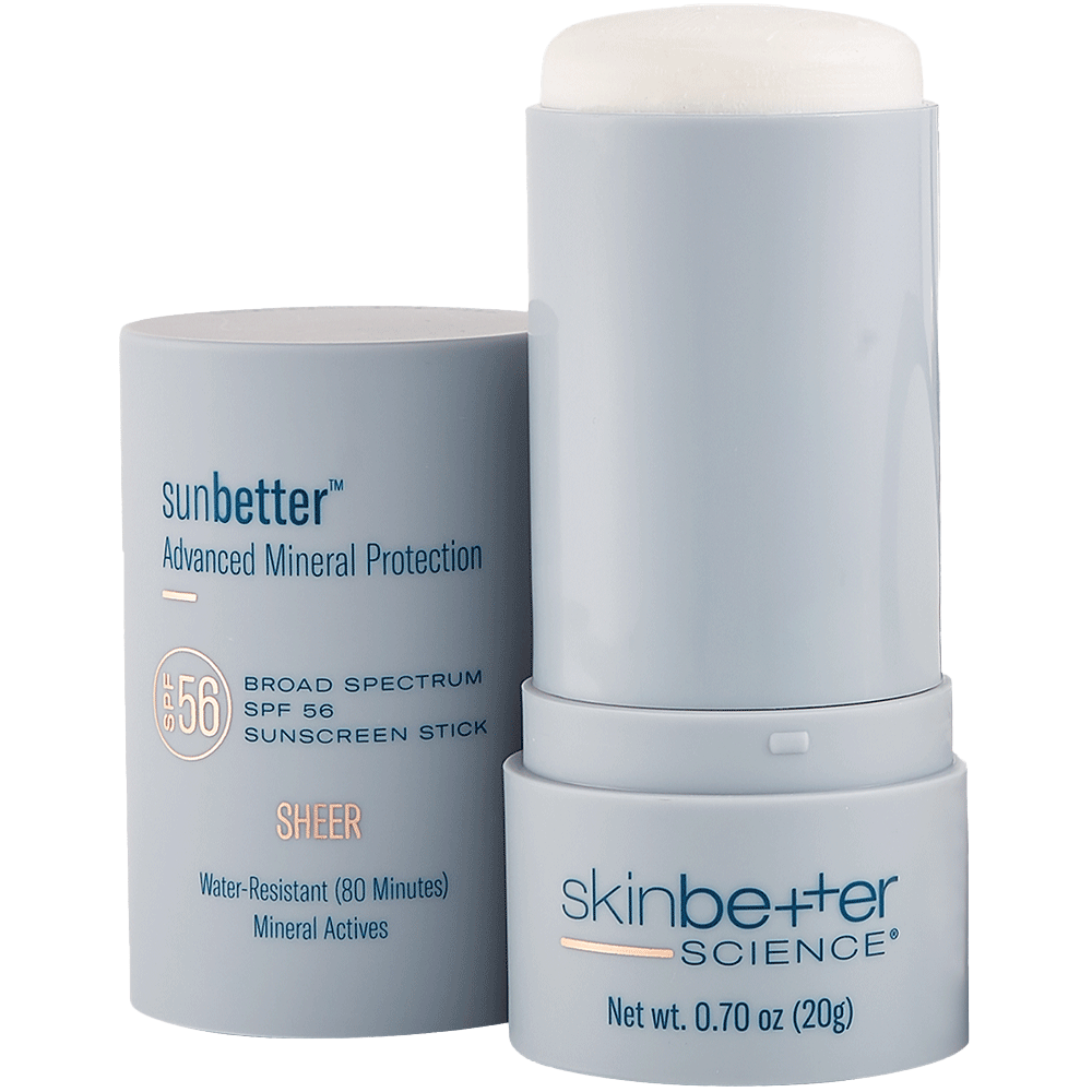 skinbetter science sunbetter SHEER SPF 56 Sunscreen Stick 20 g