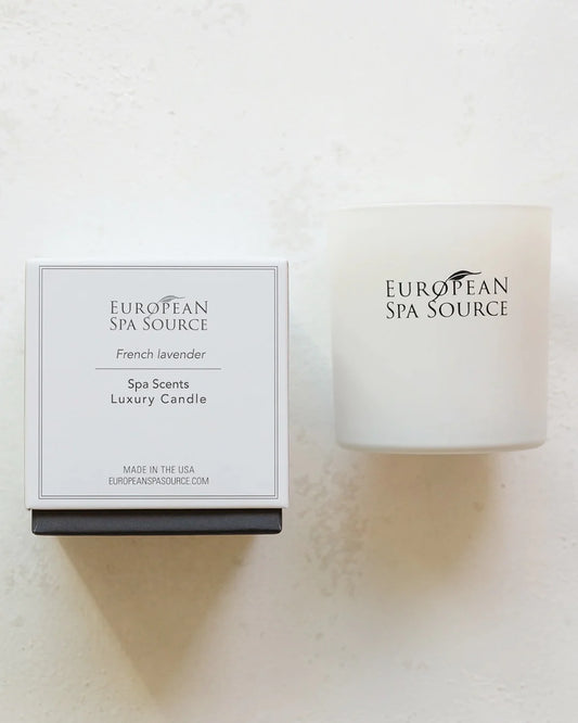 European Spa Source French Lavender Luxury Candle