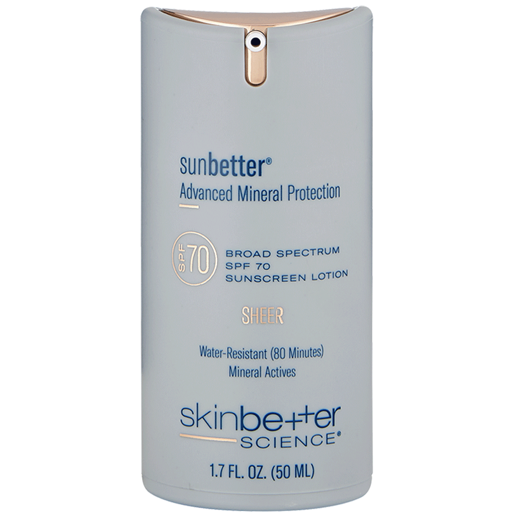skinbetter science sunbetter SHEER SPF 70 Sunscreen Lotion